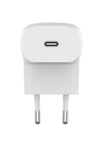 Belkin Usb-c Hızlı Şarj Aleti, Pd 3.1 Pps Sertifikalı, İphone 14, Pro, Max, Plus, İpad, Galaxy Uyumlu, Pixel Ve Diğer Cihazlar, 20 W - Beyaz