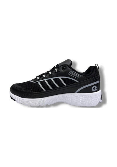 Best Of 2056-26 Anorak Deri Anatomik Erkek Sneaker Siyah Beyaz