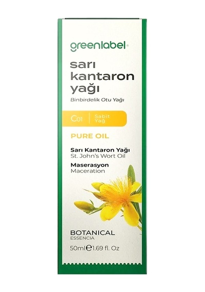 Greenlabel Sarı Kantaron Yağ 50 Ml