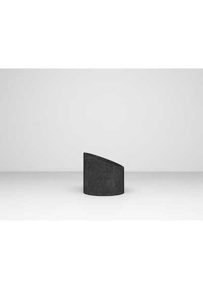 Nuano Consept Destina Serisi Yuvarlak Saksı Siyah 40x40