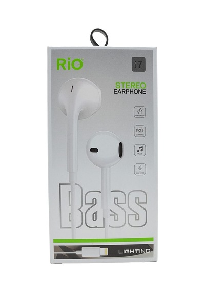 Rio İ7 Stereo Earphone Lightning Girişli Kulaklık S10