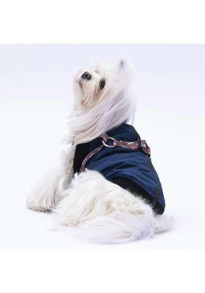 Lacivert Nuuk Yelek Köpek Yeleği Köpek Kıyafeti Köpek Yağmurluk