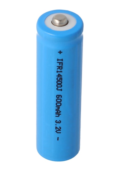 3.2 V Güneş Pili Lityum Ifr 14500 Aa 600 Mah lifepo4 Pil Korumasız 14 2 x 50 6 MM