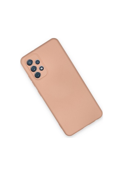 Newface - 958 - Samsung Galaxy Uyumlu A13 4g Kılıf Nano İçi Kadife Silikon - Csmo-tex - - Pudra