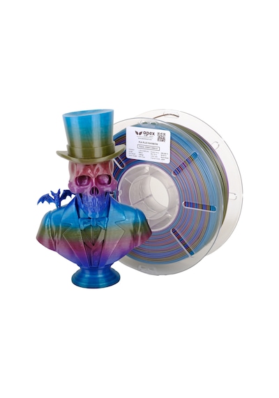 Apex3d Gökkuşağı Pla+ Filament - Kozmik Nebula 1 Kg 1.75mm