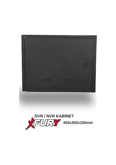 Fury Dvr/nvr Cctv Rack Kabinet 1u 19 '' W 45 H 35 D 10