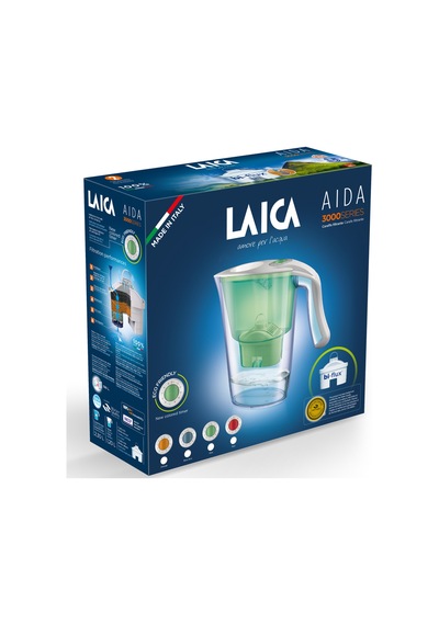 Laica Aida Akıllı Filtreli Su Arıtmalı Sürahi Turuncu 2.30 L