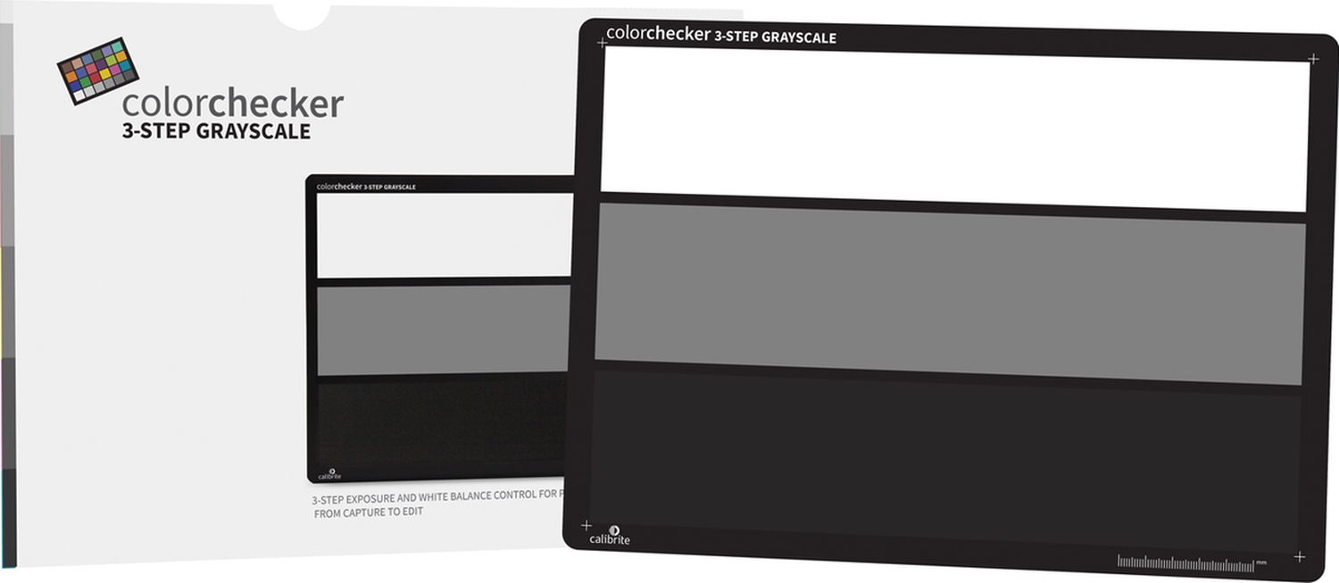 Calibrite ColorChecker 3-Step Grayscale