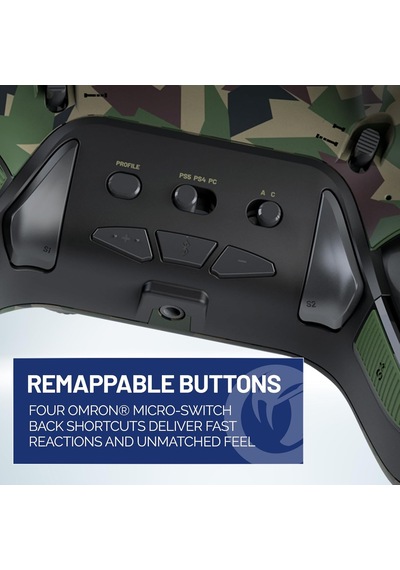 Nacon Revolution 5 Pro Officially Licensed Playstation Wireless Gaming Controller Field Camo