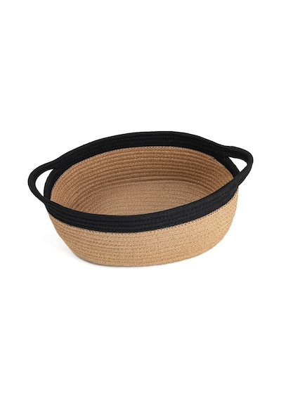 Mavaux Oval Jüt Düzenleyici Sepet 30cm X 12cm Jütsiyah