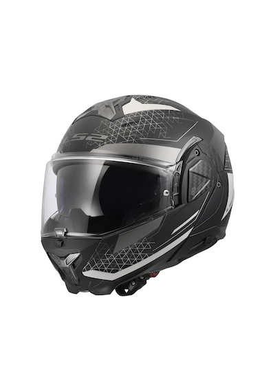 Ls2 Advant 2 Astral Mat Gri-siyah Kask Gri