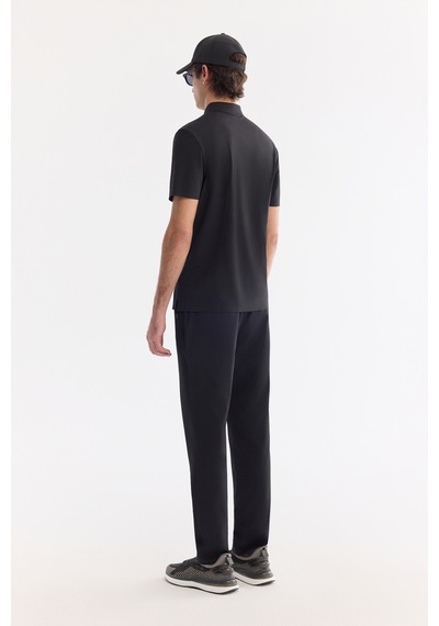 Avva Erkek Siyah Kıvrılmaz Polo Yaka Kırışmaz Hızlı Kuruyan Teknik Kumaş Regular Fit T-shirt A61y1108 Avva Erkek Siyah Kıvrılmaz Polo Yaka Kırışmaz Hızlı Kuruyan Teknik Kumaş Regular Fit T-shirt A61y1108