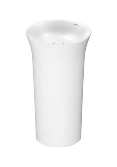 Duravit - Tulip Monoblok Lavabo 50 Cm Beyaz Duvardan Gidere Uygun - 2702500070- Beyaz
