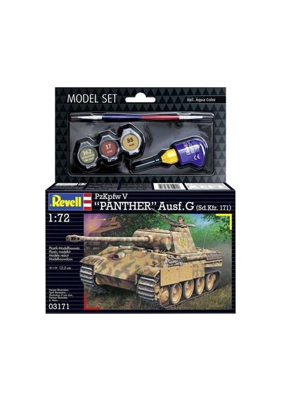 Revell Model Set 1:72 Panther Ausf. G Sd.kfz. 171 63171