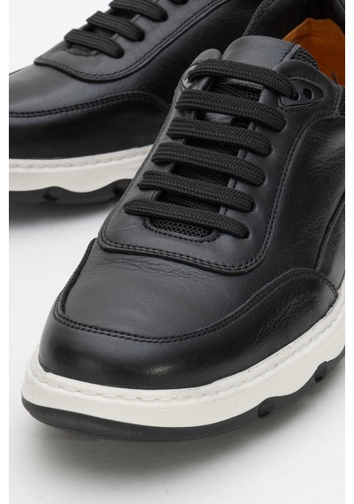 Dericlub Erkek Rahat Taban Comfort Casual Ayakkabı Gerçek Deri Fr 252290 Siyah