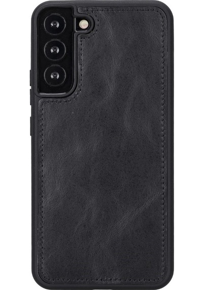 Samsung Galaxy S22 Plus Uyumlu Deri Cüzdanlı Kılıf Mwwn Rst1 091 Sıyah