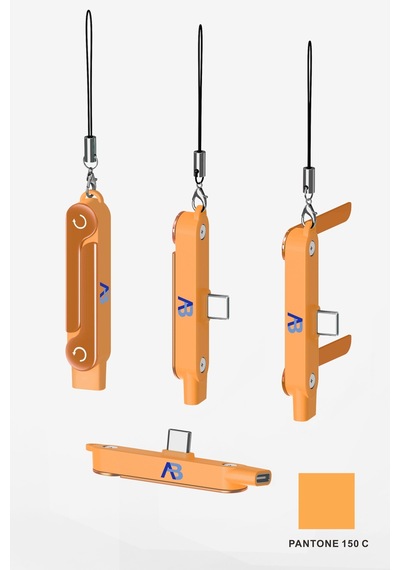 Apollobell Dhp03-007 Şarj Portlu Telefon Standı