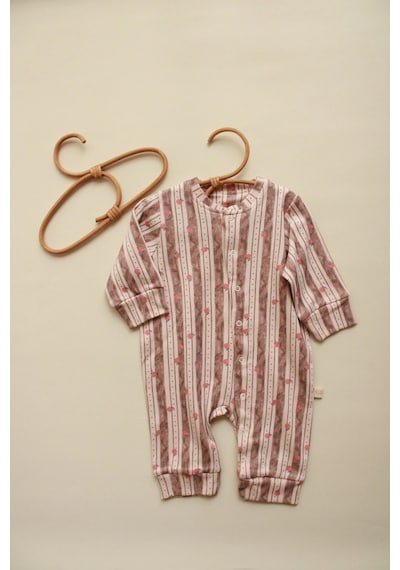 Oh La La Koala Apple Baby Jumpsuit Serisi Tulum Bej