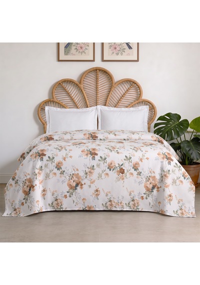 Aryıldız Home Mabel %100 Pamuk Tek Kişilik Pike 150x220 Cm Renkli