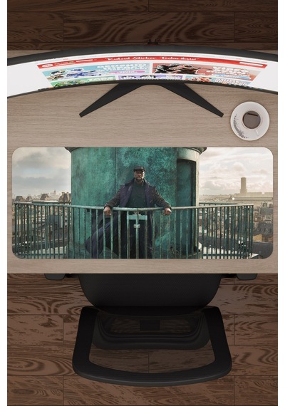 Lupin V1 70x30 Xl Gaming Kauçuk Kaymaz Taban Mouse Pad Fare Altlığı