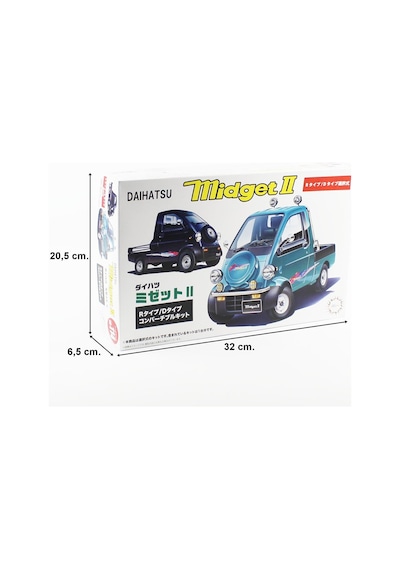 Fujimi Id-114 04732 1/24 Ölçek, Daihatsu Midget Type R/type D, Kamyonet Plastik Model Kiti