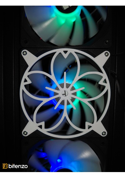 Flora Core 120x120 Mm Oyun Pc Aksesuarı, Masaüstü Bilgisayar Fan Kapağıürün Beyaz