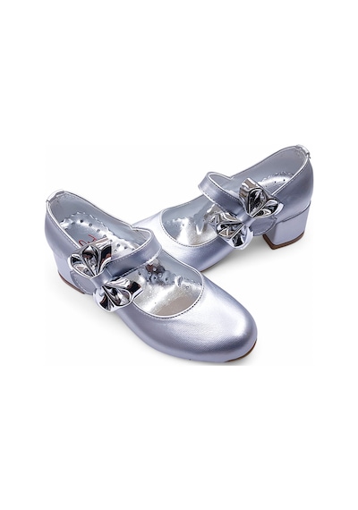 Beebron Ortopedik Topuklu Abiye Kız Çocuk Ayakkabı Glossy Series Abiayk2401 Baby Silver Gümüş Beebron Ortopedik Topuklu Abiye Kız Çocuk Ayakkabı Glossy Series Abiayk2401 Baby Silver Gümüş