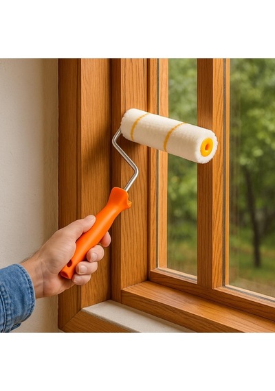 25-20-10 Cm Boya Rulosu Geniş Yüzeyler İçin Profesyonel Rulo Fırça, Ergonomik Saplı Ve Dayanıklı Metal Gövdeli 20