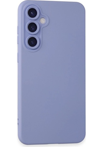 Samsung Samsung Uyumlu Galaxy S23 Fe Kılıf Nano İçi Kadife Silikon - Lila