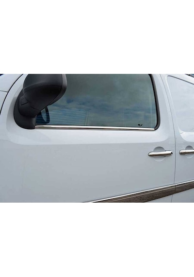 Renault Kangoo Cam Çıtası Alt - Krom 2 Parça 2008-2021 Arası