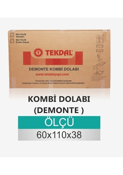 110Cm Kombi Dolabı Demonte