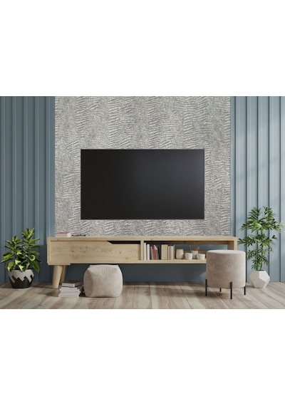 Tink 3d Kendinden Yapışkanlı Akustik Keçe Panel Duvar Kağıdı Desenli 52x98 Cm 2 Adet 1 M² Gri
