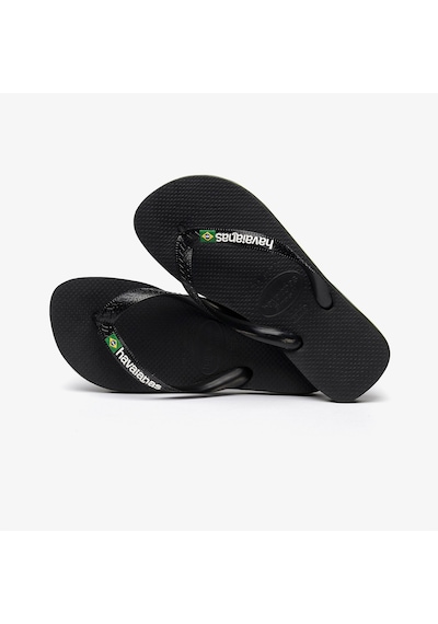 Havaianas Brasil Logo Erkek Siyah Terlik 4110850 Siyah