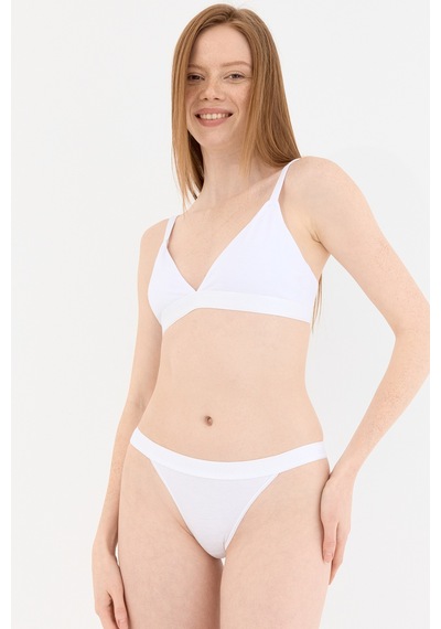Naphor Touch Beyaz Bikini Külot