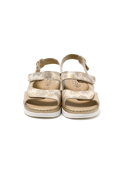 Gold/beige Sandalet Kadın 5686 Green Life Stretch Women's Footwear Gold/beige Altın - Bej