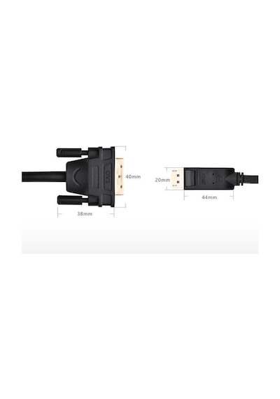 Displayport To Dvi 24+1 Çevirici Kablo - Dp To Dvi - 3 M