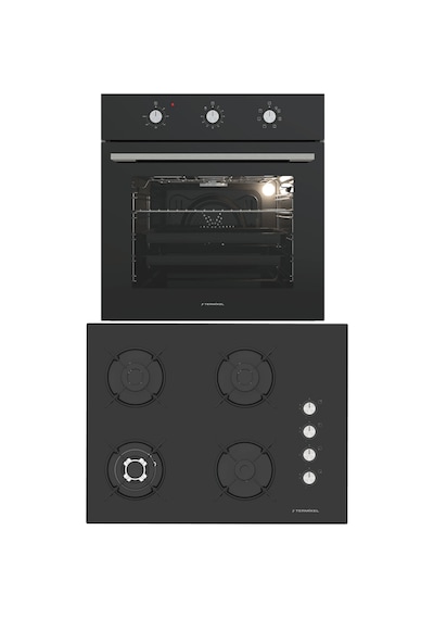 Termikel BO O6435C B - BH P7194C B Ankastre Set Siyah