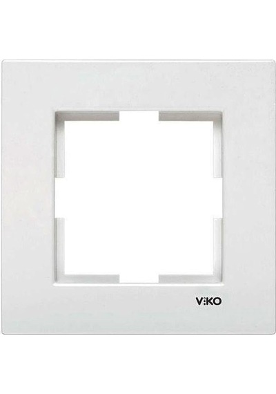 Viko Karre Tekli Çerçeve - Beyaz-122