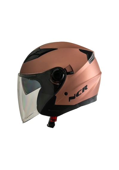 NCR Jet Çenesiz Motosiklet Kaskı Rose Gold