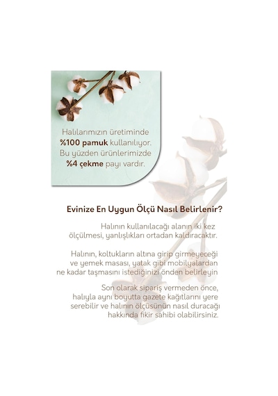 Latte Dizayn Detals Şönil Kaymaz Pamuk Tabanlı Yıkanabilir Antibakteriyel Mutfak Halısı 80x150 Çok Renkli
