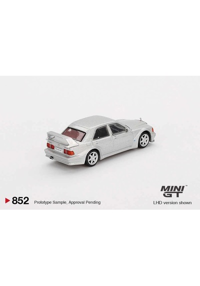 Mini Gt Mgt00852 1/64 Mercedes-benz 190e 2.5-16 Evolution Iı Astral Silver Çok Renkli