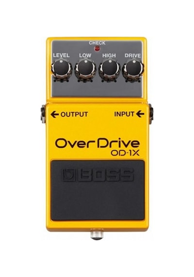 Boss Od-1x Overdrive Gitar Efekt Pedalı Multi-dimensional Processing Mdp Teknolojisi İle Net Ve Güçlü Drive Tonları Dip Gürültüsüz Saf Sinyal