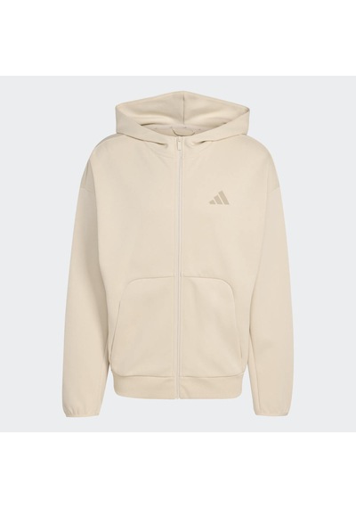 Adidas Kd7665 M Fı Sl Fz Erkek Eşofman Üstü Bej