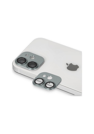 iPhone Uyumlu 11 Pers Alüminyum Kamera Lens - Yeşil