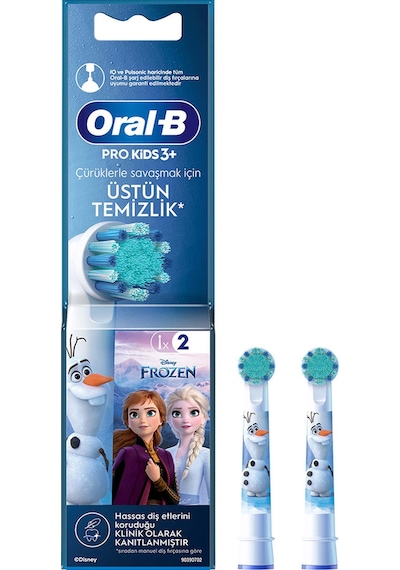 Oral-B Şarjlı Diş Fırçası Yedek Başlığı Frozen 2 Adet Ürün