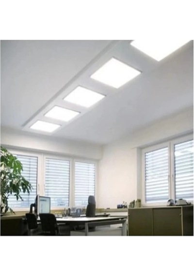 60x60 Led Panel 60w Beyaz Işık 6500 -10 Adettir Beyaz Gold