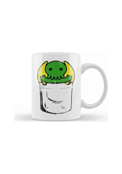 Cute Cthulhu Kupa Bardak Porselen Karışık