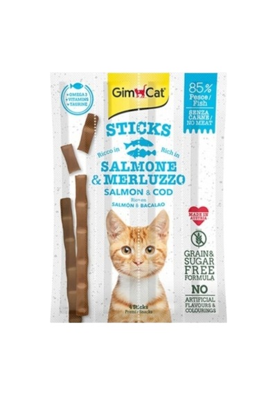 Sticks Somon Morina Tahılsız Ödül Çubukları 4x5 Gr