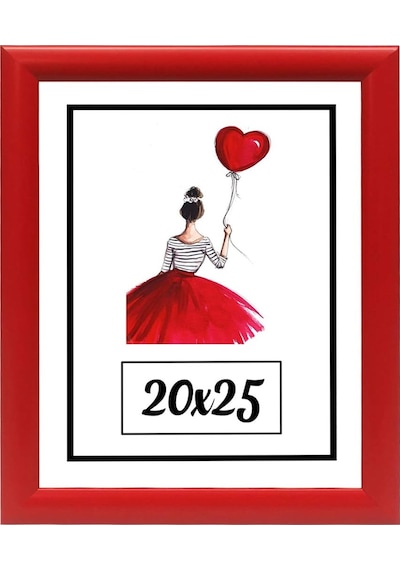 Serisi 20 25 Cm Ahşap Resim Çerçevesi Açık Kahve