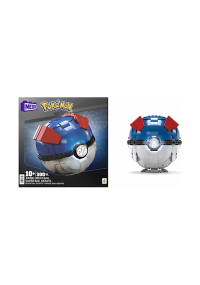 Hmw04 Mega Pokémon Jumbo Pokeball 299 Parça +10 Yaş